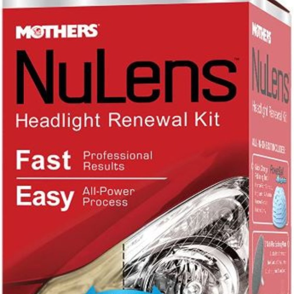 Mothers 07251 NuLens Headlight Renewal Kit, 8 fl. oz. - Brand New